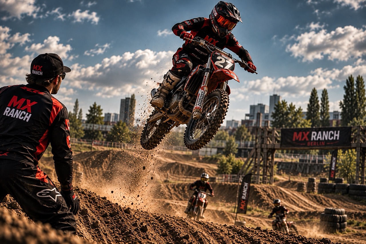 Intensivtraining für Motocross auf der MX Ranch Berlin